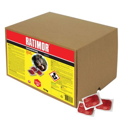 Ratimor® Bromadiolone Pasta Bait – Cebo Fresco Bromadiolona al 0,005% - 10kg