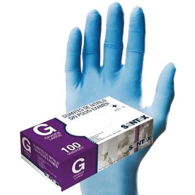 Guantes Finos de Nitrilo Santex - 100