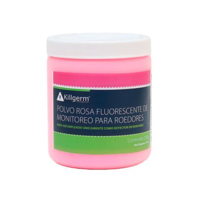 Polvo Rosa Fluorescente de Monitoreo para Roedores - 250g