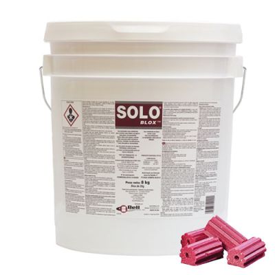 Solo® Blox - Bloque Brodifacoum al 0,005% - 8kg