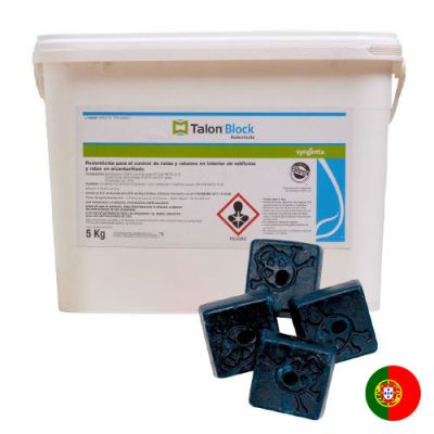 Talon® - Bloco Brodifacume a 0,005% - 5kg