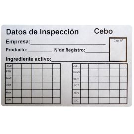 Pegatinas de Inspección Grandes - 100