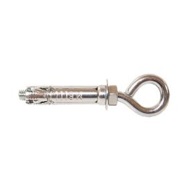 Gancho Tuerca M6 Acero Inoxidable - 10