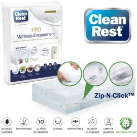 CleanRest PRO®: Fundas Protectoras de Colchón - 1