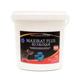 Maxirat Plus BD3 Bloque – Bloque Brodifacoum al 0,0025% - 5kg